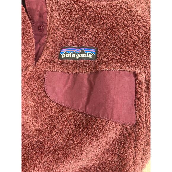PATAGONIA Synchilla Fleece Pullover Maroon US XSMALL - Picture 14 of 16